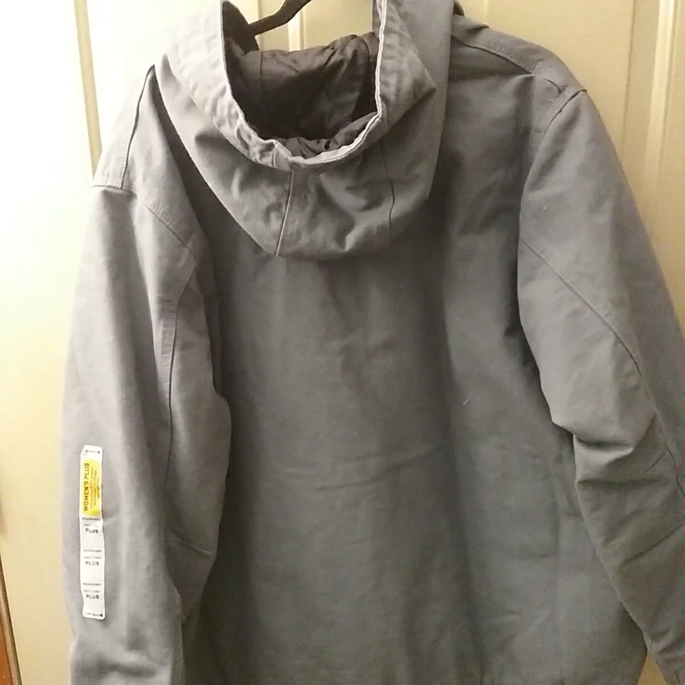 SOLD MERCARI-Carhartt Women's New Utility Blue Coat - Picture 8 of 12